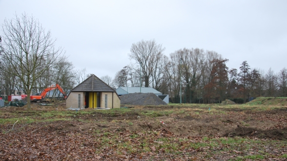 Start van de werken op domein Hernieuwenburg - maart 2021