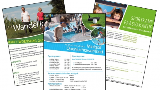 Flyers sportaanbod Wielsbeke