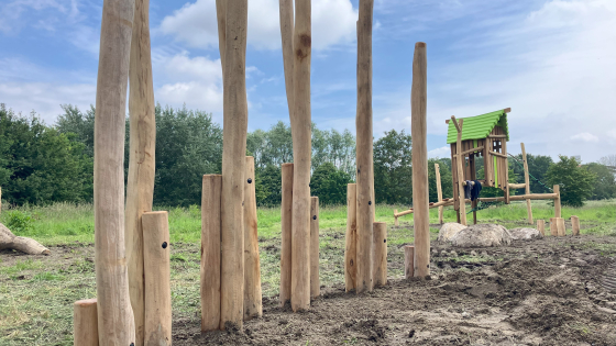 Speel- en picknickruimte Speelbos in Sint-Baafs-Vijve