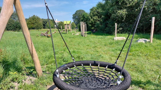 Speel- en picknickruimte Speelbos in Sint-Baafs-Vijve