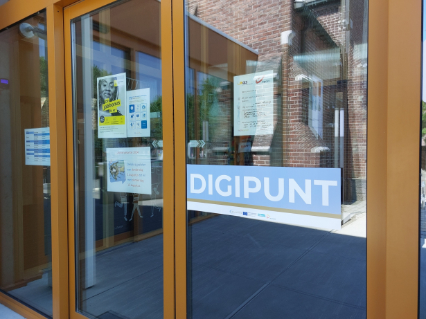 Digipunt in bibliotheek Bibox